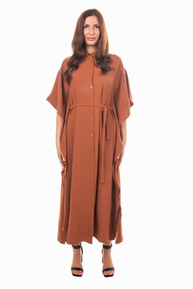 MAXI DRESS - CINNAMON